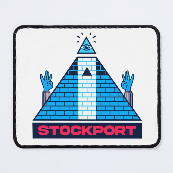 Item preview, Stockport Pyramid (illuminati / all seeing eye) designed and sold by jimmy-digital.