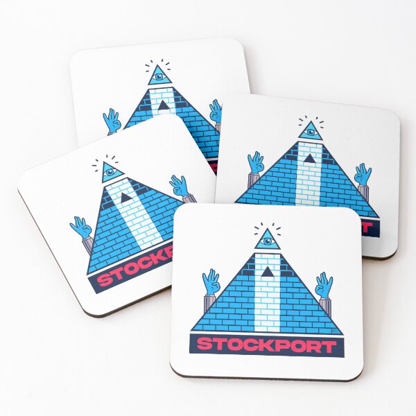 Item preview, Stockport Pyramid (illuminati / all seeing eye) designed and sold by jimmy-digital.