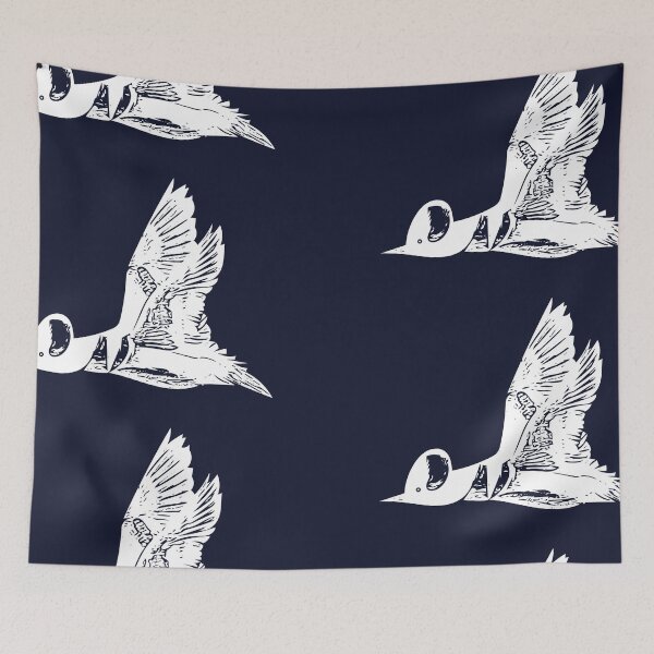 Item preview, Hooded Merganser White Design  designed and sold by designsasstultd.