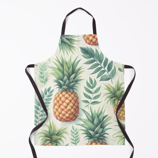 Item preview, Pineapple & Leaves Pattern designed and sold by Haji Kamora.