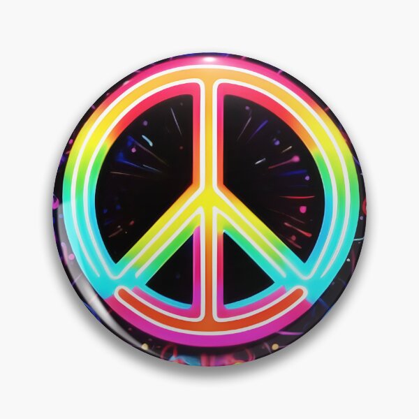 Aperçu de l'œuvre Symbole de paix arc-en-ciel créée et vendue par Health And Fitness Posts e-Store.