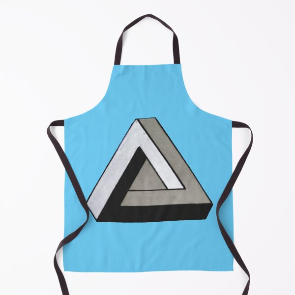 Item preview, Penrose triangle pencil drawing in black and white designed and sold by norascorner.