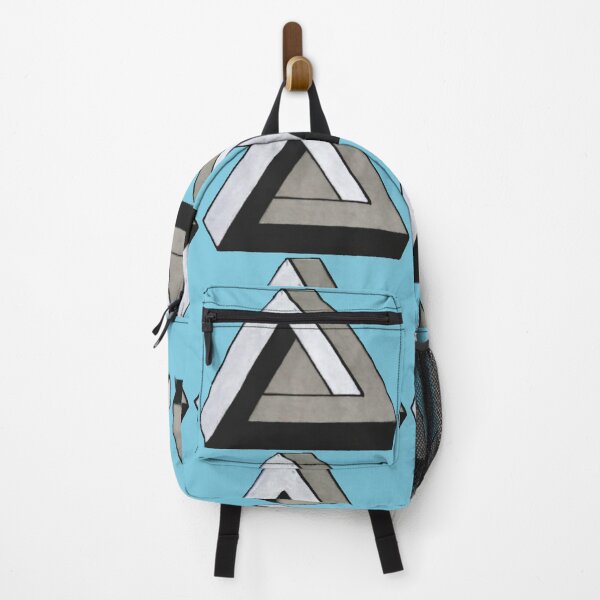 Item preview, Penrose triangle pencil drawing in black and white designed and sold by norascorner.