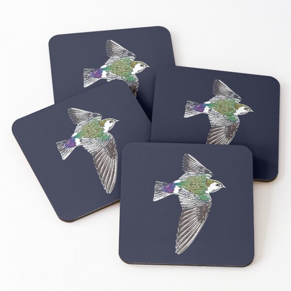 Item preview, Violet-green Swallow White Alternate Design  designed and sold by designsasstultd.