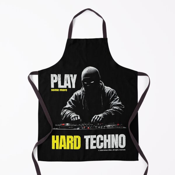 Item preview, Play Some More Hard Techno - Underground DJ designed and sold by Urban-Alien.
