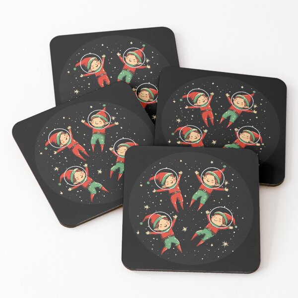 Item preview, Elves in Space designed and sold by LarkspurAndTea.