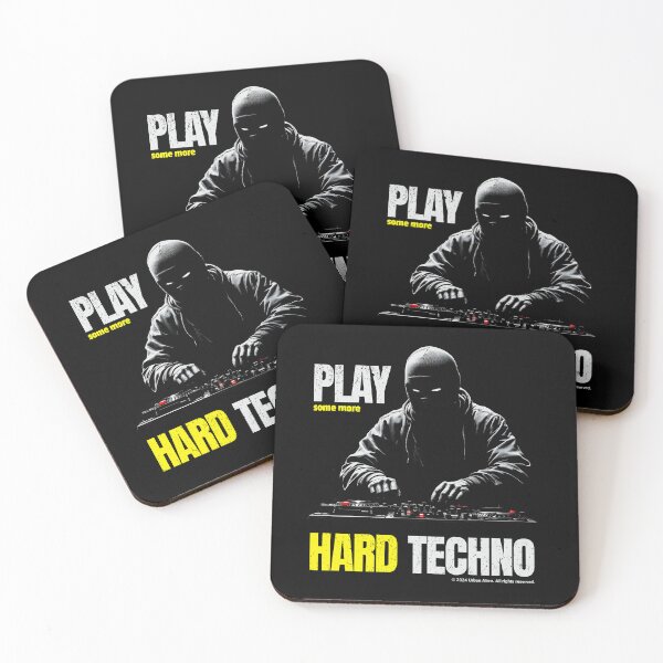 Item preview, Play Some More Hard Techno - Underground DJ designed and sold by Urban-Alien.