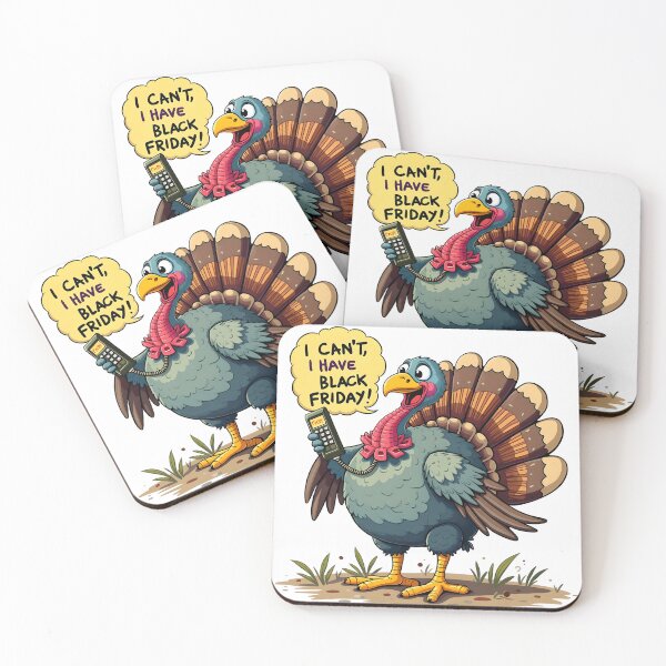 Item preview, Pavo de Acción de Gracias del Viernes Negro designed and sold by InkExpression.