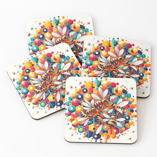 Item preview, Bees abstract designed and sold by cmphotographs.
