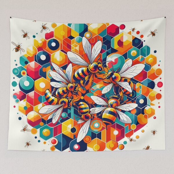 Item preview, Bees abstract designed and sold by cmphotographs.