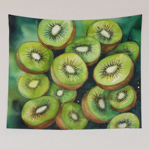 Item preview, watercolor kiwis designed and sold by Valentina-V.