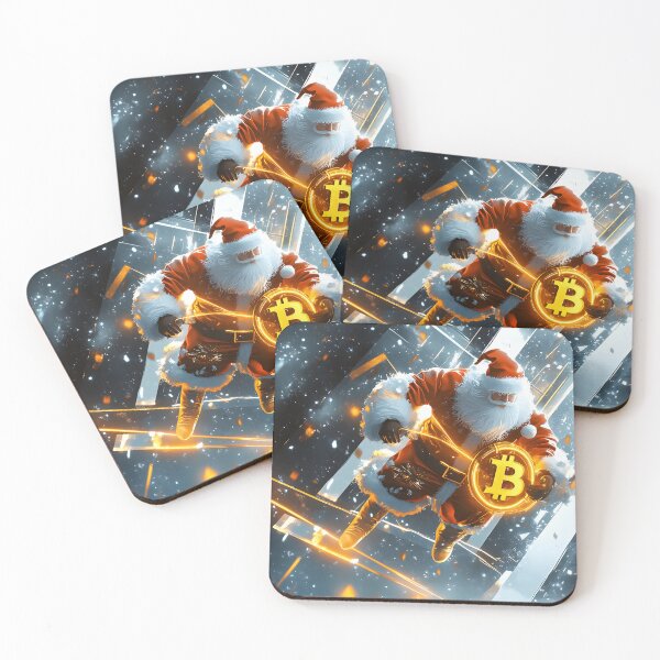 Item preview, Santa Claus with Bitcoin designed and sold by Vivid-Impres.