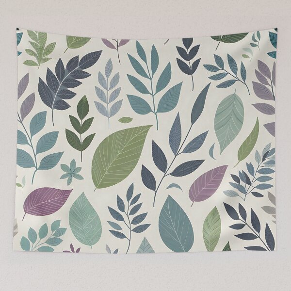 Item preview, Leaves and flowers pattern designed and sold by Haji Kamora.
