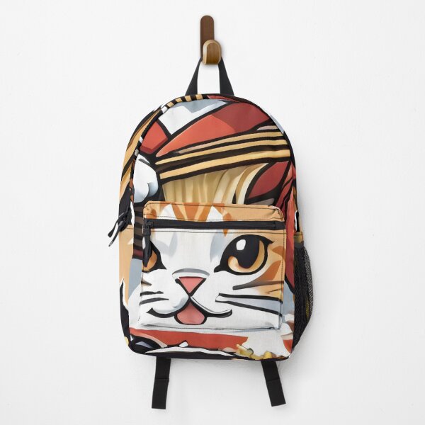 Item preview, Ramen Samurai Cat Cute Foodie Design designed and sold by Cherry-Cat.