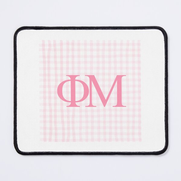 Item preview, phi mu pink gingham designed and sold by creationsbymego.