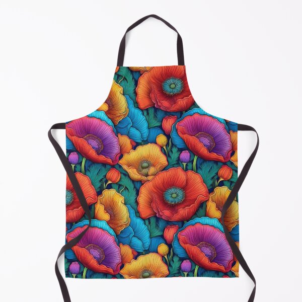 Item preview, Poppy Power: A powerful pattern with poppies symbolizing strength, courage, and resilience. designed and sold by Grang Art Artistic Designs.