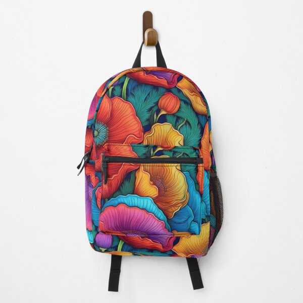 Item preview, Poppy Power: A powerful pattern with poppies symbolizing strength, courage, and resilience. designed and sold by Grang Art Artistic Designs.
