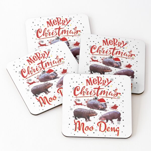 Item preview, Moo Deng Christmas designed and sold by saloui.