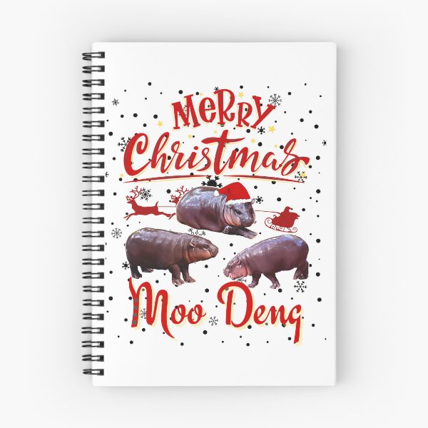 Item preview, Moo Deng Christmas designed and sold by saloui.
