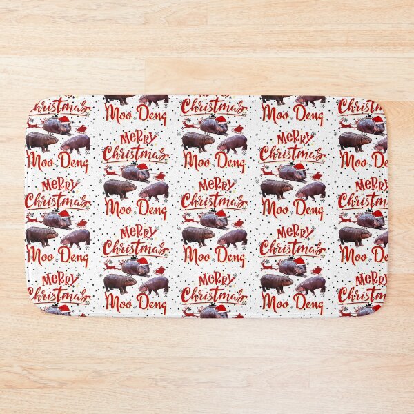 Item preview, Moo Deng Christmas designed and sold by saloui.