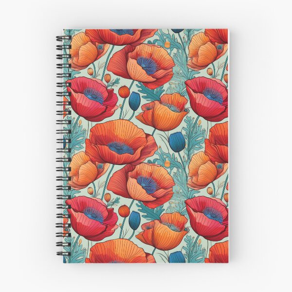 Item preview, Poppy Paradise: A powerful pattern with poppies symbolizing strength, courage, and resilience. designed and sold by Camel & Quirk.