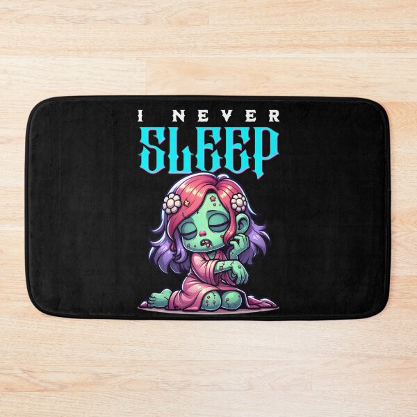 Item preview, I Never Sleep designed and sold by BassHeadMomma.