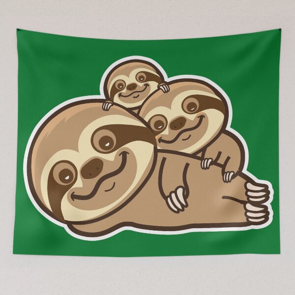 Item preview, Lazy Sloths! designed and sold by plushism.