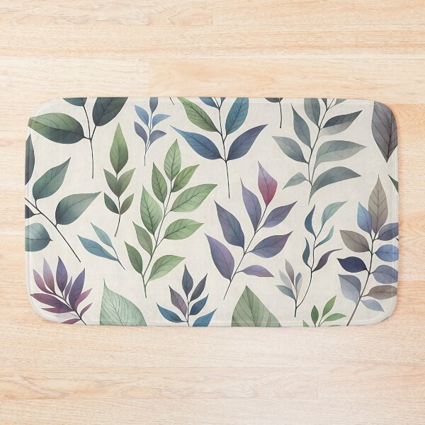 Item preview, Leaves and flowers pattern designed and sold by Haji  Kamora.