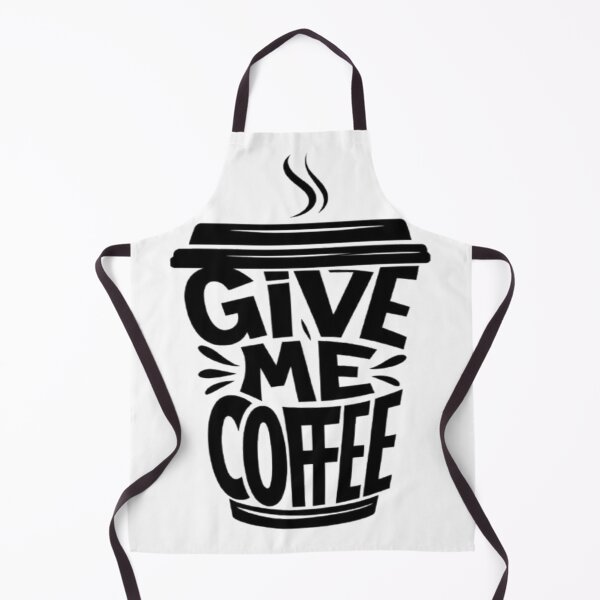 Item preview, Give Me Coffee Bold Typography T-Shirt designed and sold by PixelPopsShop.