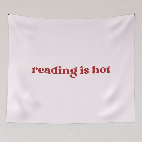 Item preview, reading is hot designed and sold by Neadoodles.