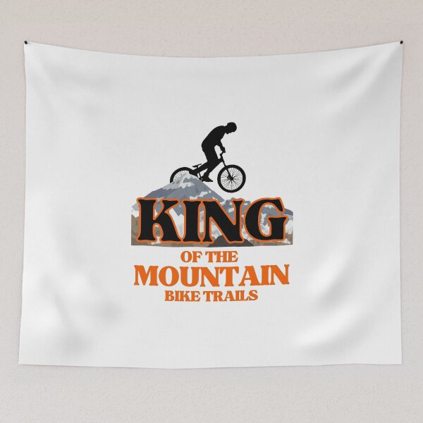 Item preview, King of the mountain bike trails designed and sold by Be-Adventurous.