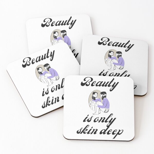 Item preview, Beauty is only skin deep - black - A reflection means nothing designed and sold by ColorfulVertigo.