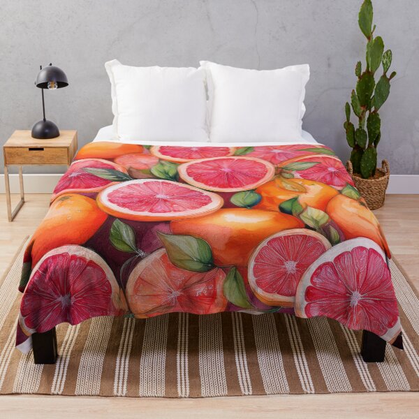 Item preview, watercolor grapefruits designed and sold by Valentina-V.