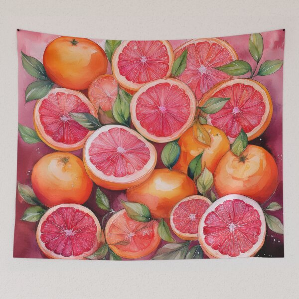 Item preview, watercolor grapefruits designed and sold by Valentina-V.