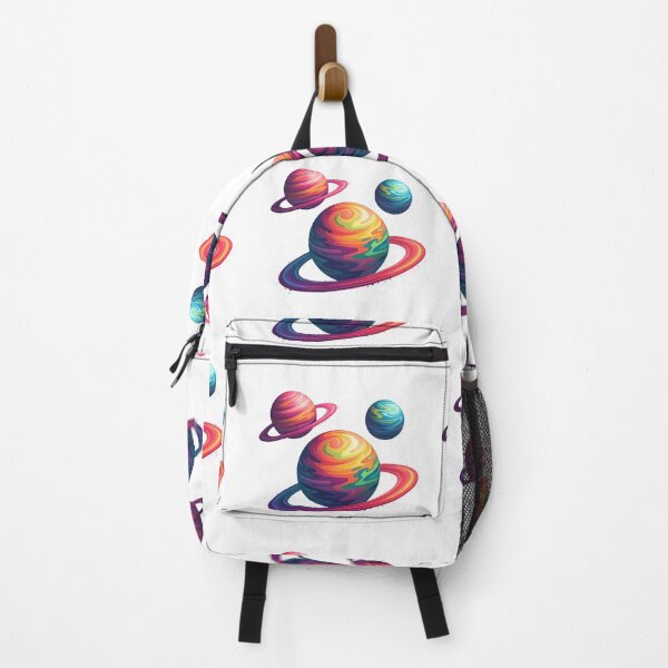 Item preview, The Grand Planetscape: A Colorful Celestial Artwork designed and sold by ART ATTACK ZONE.