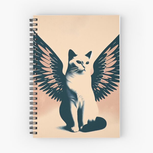 Item preview, Vintage Cat With Wings designed and sold by DSoriaDesign.