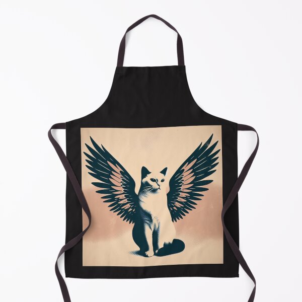 Item preview, Vintage Cat With Wings designed and sold by DSoriaDesign.