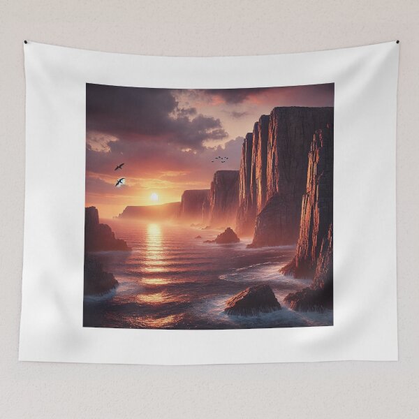 Artikelvorschau, Dramatic Coastline at Sunset entworfen und verkauft von shefo99.