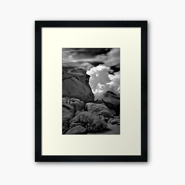 Infra Red Thunderstorm Framed Art Print