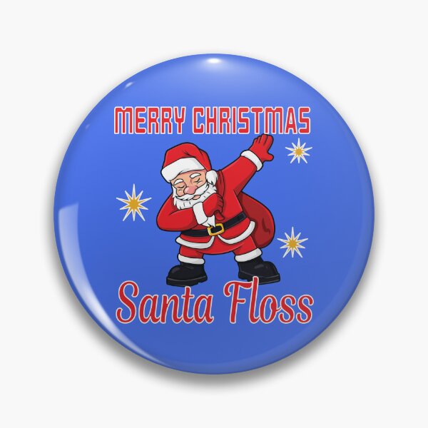 Item preview, merry_christmas_santa_floss designed and sold by Thomas Marr.