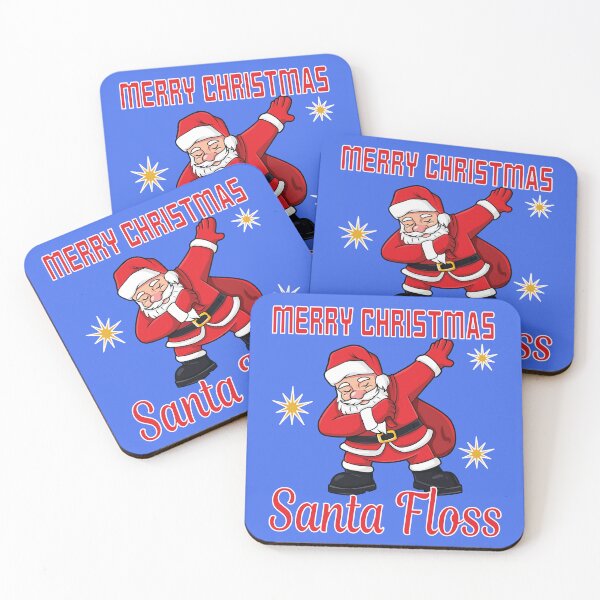 Item preview, merry_christmas_santa_floss designed and sold by Thomas Marr.