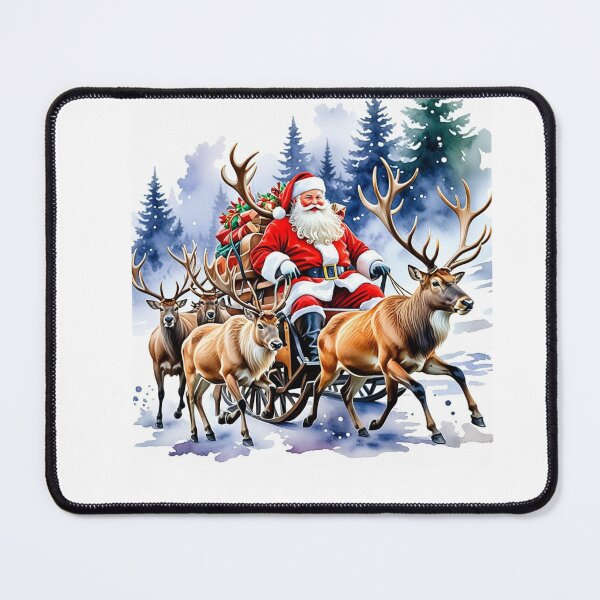 Item preview, Santa on his delivers designed and sold by Josephine Mulholland.