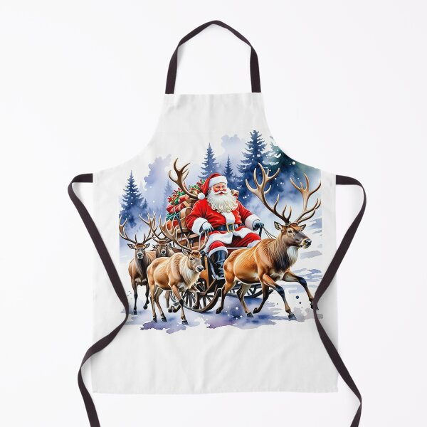 Item preview, Santa on his delivers designed and sold by Josephine Mulholland.