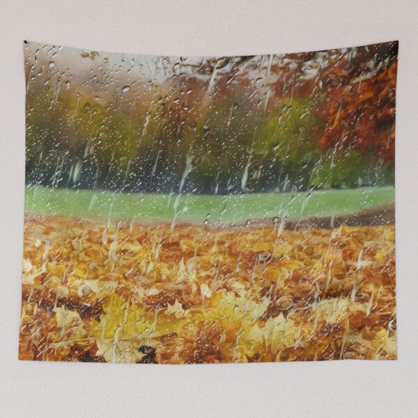 Item preview, pouring rain,oil paint designed and sold by elegantpaterns.