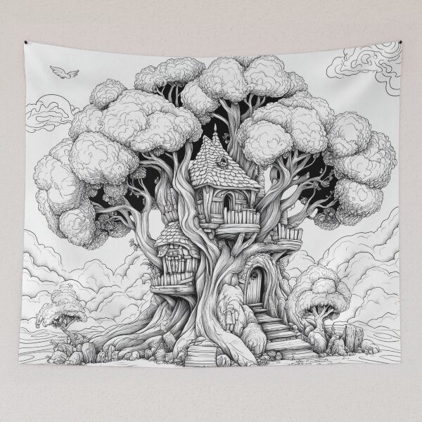 Item preview, Big trees  designed and sold by m-litomirskaya.