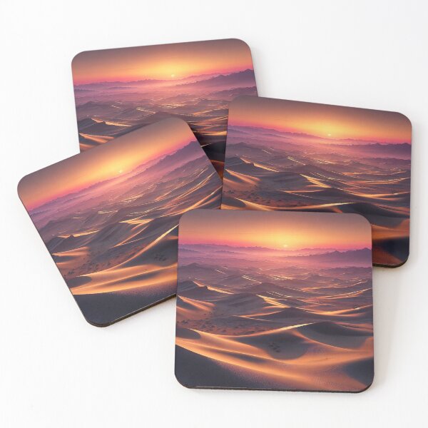 Item preview, Vast Desert Landscape at Dusk designed and sold by shefo99.