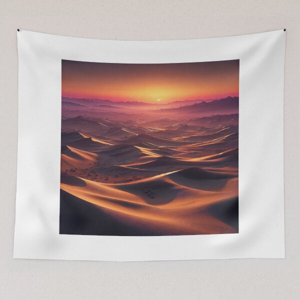 Item preview, Vast Desert Landscape at Dusk designed and sold by shefo99.