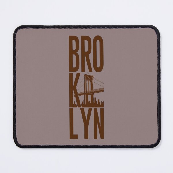 Item preview, Brooklyn Bridge Minimalist Typography T-Shirt  designed and sold by PixelPopsShop.