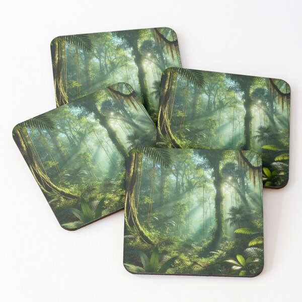 Item preview, Vibrant Rainforest Scene designed and sold by shefo99.
