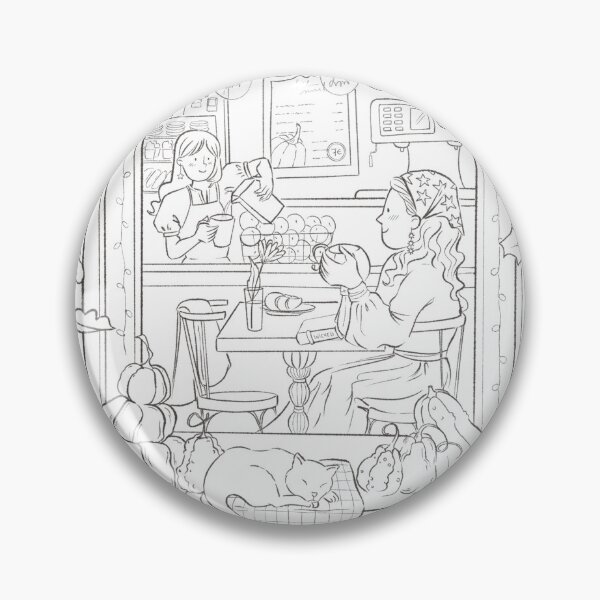 Item preview, Witchy Cozy Bakery for coloring, Fun Family DIY designed and sold by AinaDuch.